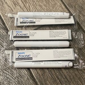 3 SEALED Philips Zoom ZOOM!Whitening Touch-Up Pen 5.25% Hydrogen Peroxide